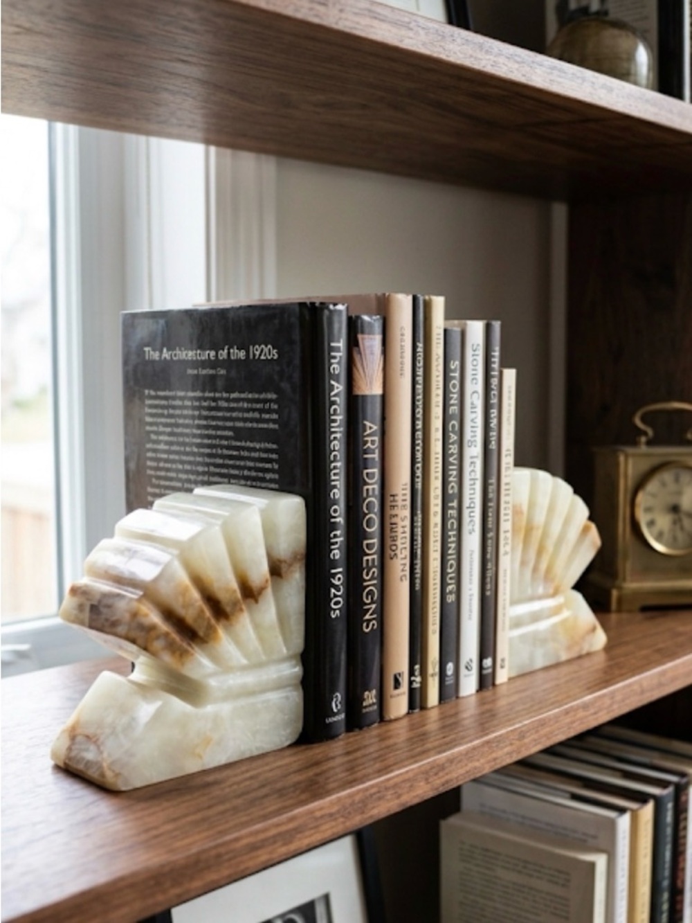 Onyx Bookends